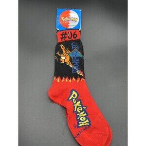 Pokemon Charizard Boys Socks fits 6-8 1/2